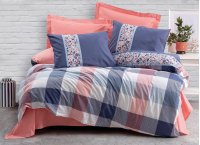 Постельное белье ранфорс Cotton Box - Cielo Mercan (Турция), евро